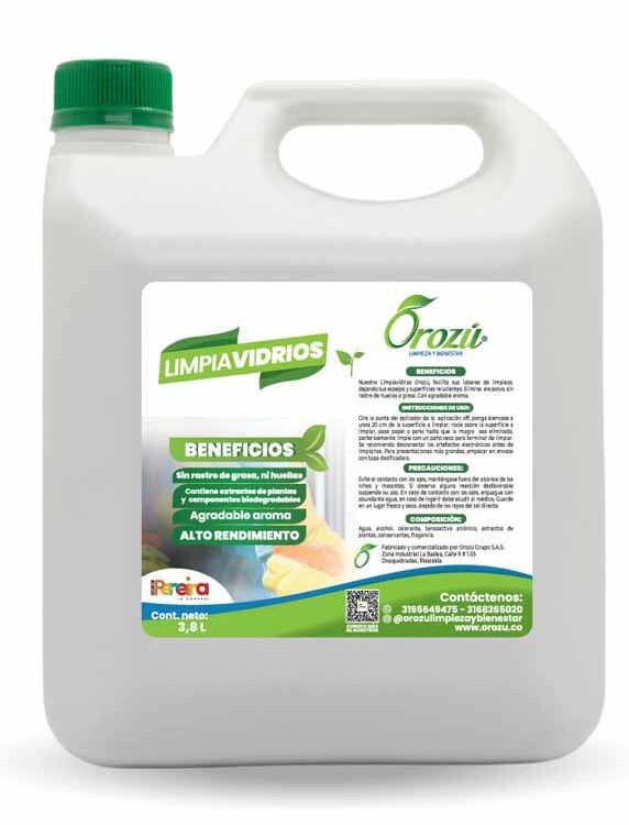 Limpiavidrios Biodegradable